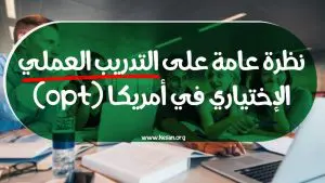 نظرة عامة على التدريب العملي الإختياري في أمريكا (OPT)